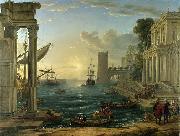 Claude Lorrain, The Embarkation of the Queen of Sheba